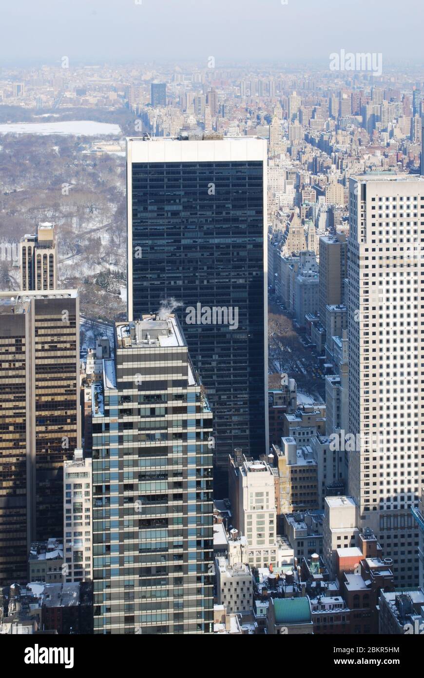 Solow Building Manhattan haute densité New York Skyline Metropolis de Gordon Bunshaft Banque D'Images