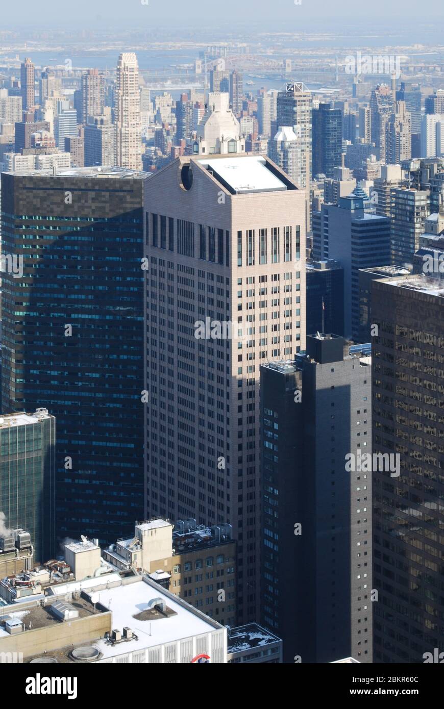 Sony Tower 550 Madison Avenue, New York City, États-Unis par Philip Johnson Banque D'Images