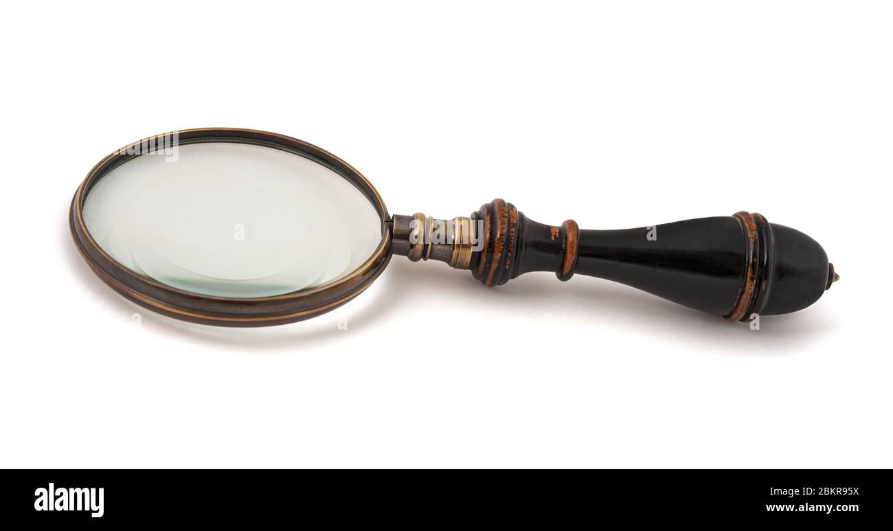 Loupe De Bureau Vintage En Laiton - Style Ancien - Loupe De Lecture Fait Main (Inde)