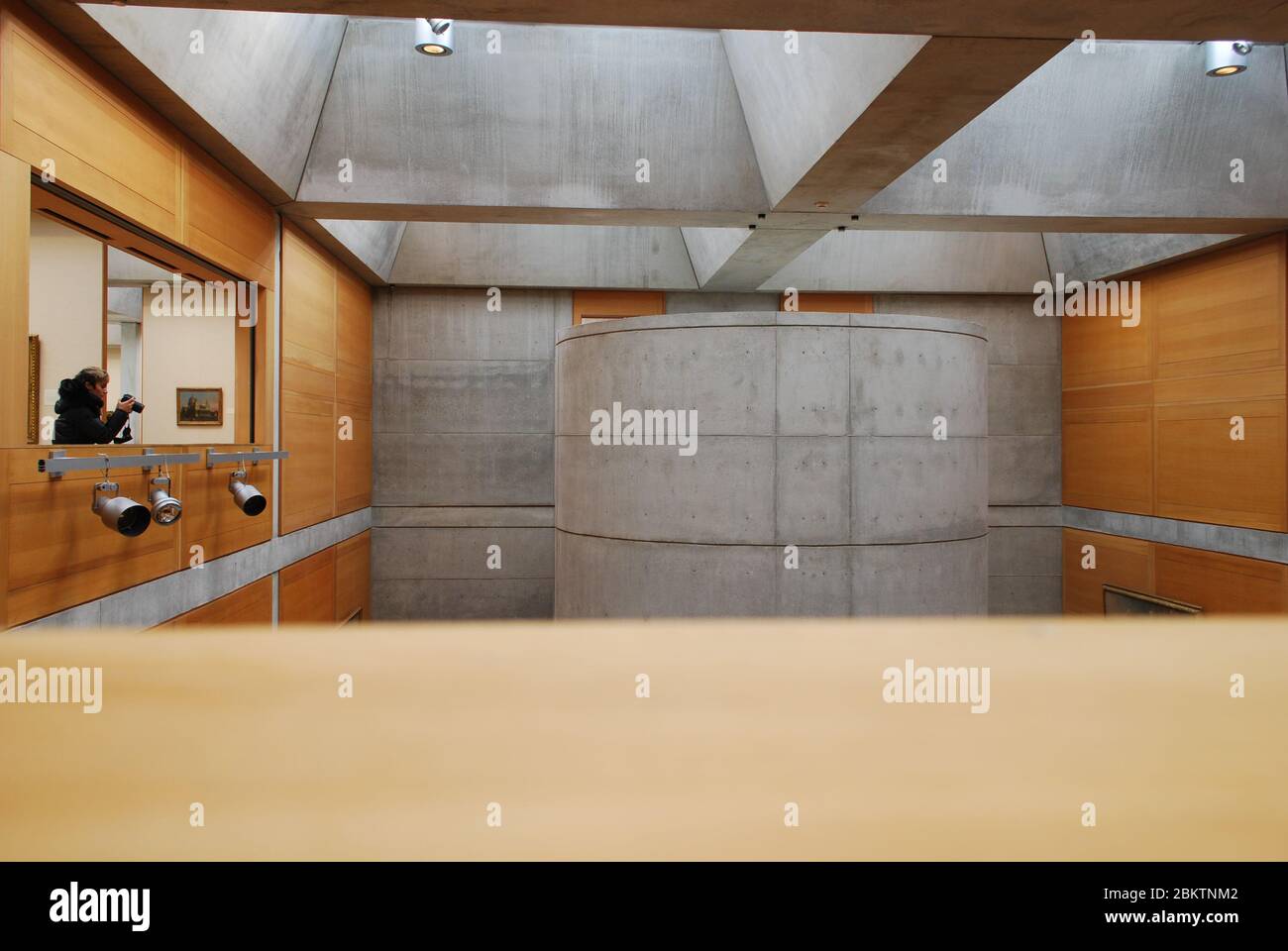 Yale Centre for British Art 1080 Chapel Street, New Haven, Connecticut 06510, États-Unis par Louis I. Kahn 1970 Banque D'Images