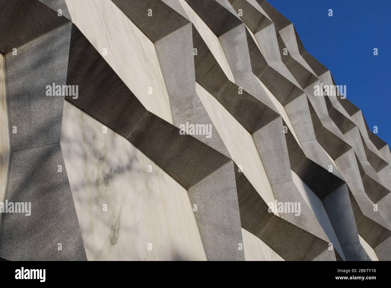 Granite Marble Beinecke rare Book & Manuscript Library 121 Wall St, New Haven, Connecticut 06511, États-Unis par SOM Gordon Bunshaft Banque D'Images