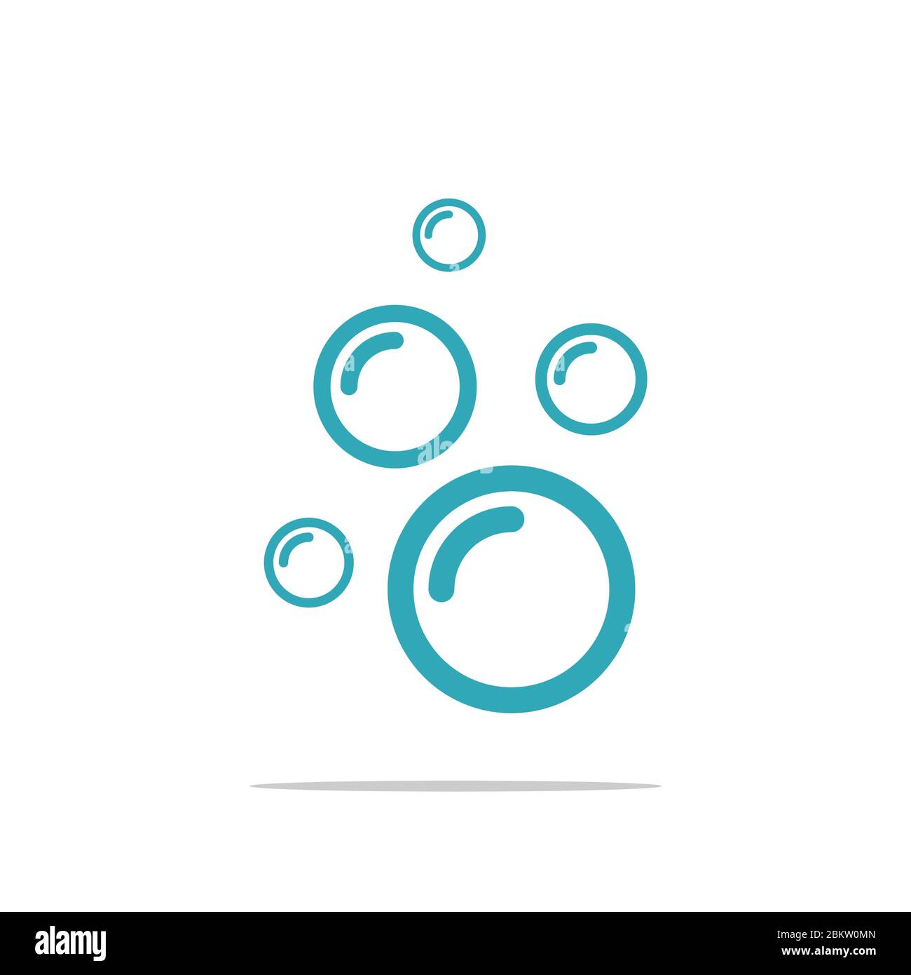 Logo bulle savon modèle Illustration Design. Vecteur EPS 10 Photo Stock -  Alamy