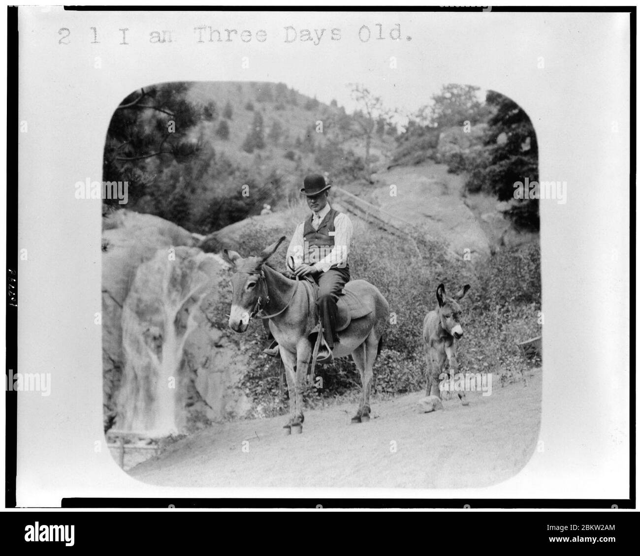 Je suis trois jours Banque D'Images