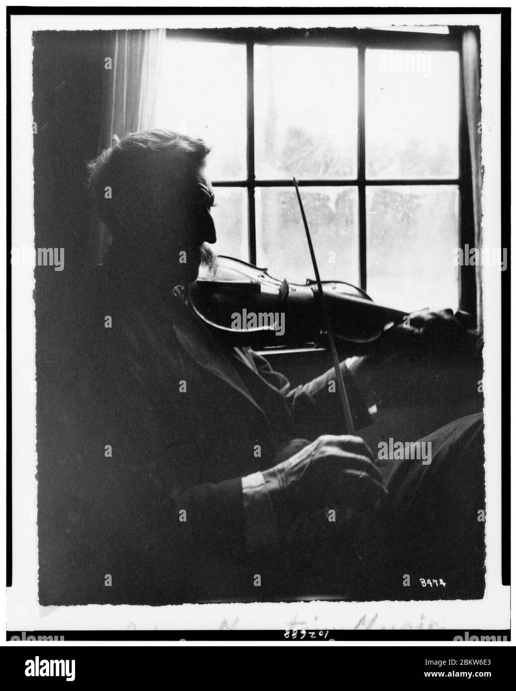 J'aime la musique de montagne - photo par Wm. A. Barnhill, Gamaliel, Arche. Banque D'Images