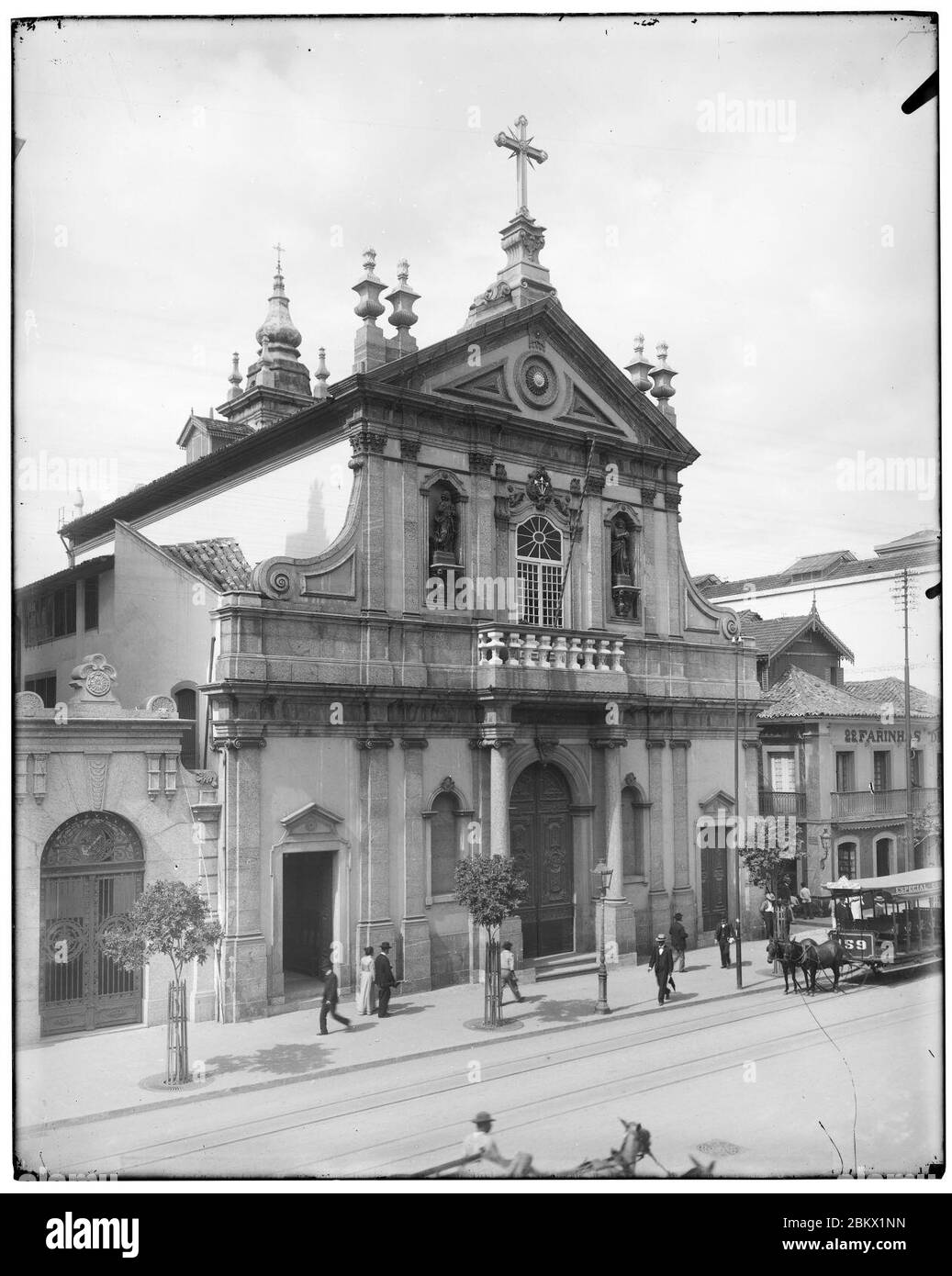 Igreja de Santa Cruz dos Militares - 3. Banque D'Images