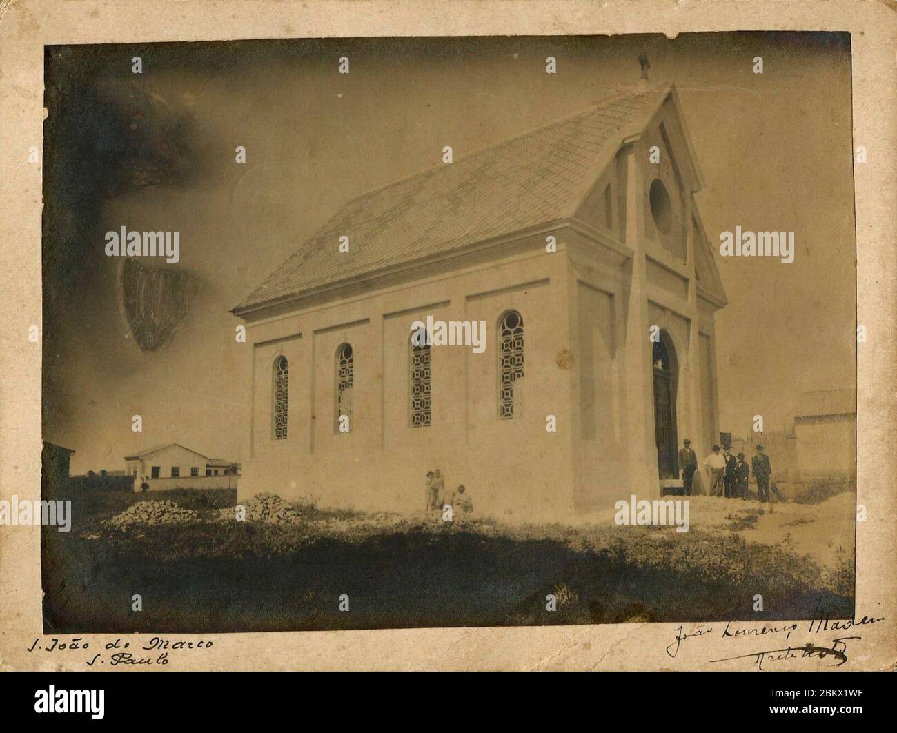 Igreja São João de Marco. Banque D'Images