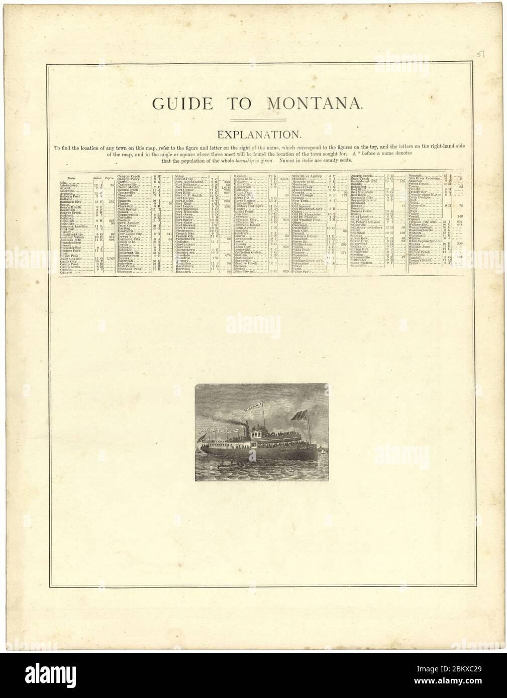 Atlas illustré de Lake County, Illinois - contenant des cartes de chaque canton du comté, avec des villes et des villages - aussi des cartes du Michigan ... Texas et Washington Territory - compilé Banque D'Images