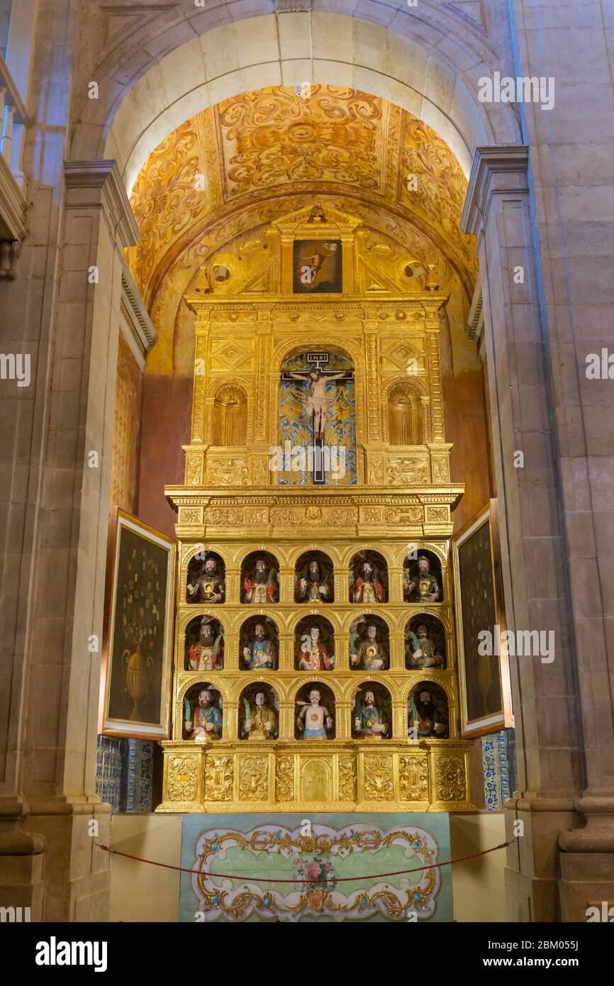 Cathédrale de Sao Salvador, 1694, Salvador, État de Bahia, Brésil Banque D'Images