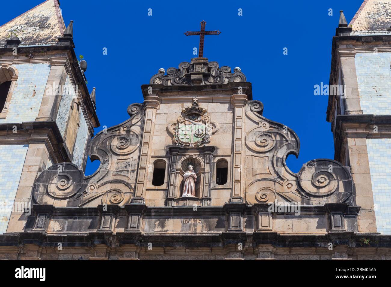 Église de Sao Francisco, Salvador, État de Bahia, Brésil Banque D'Images