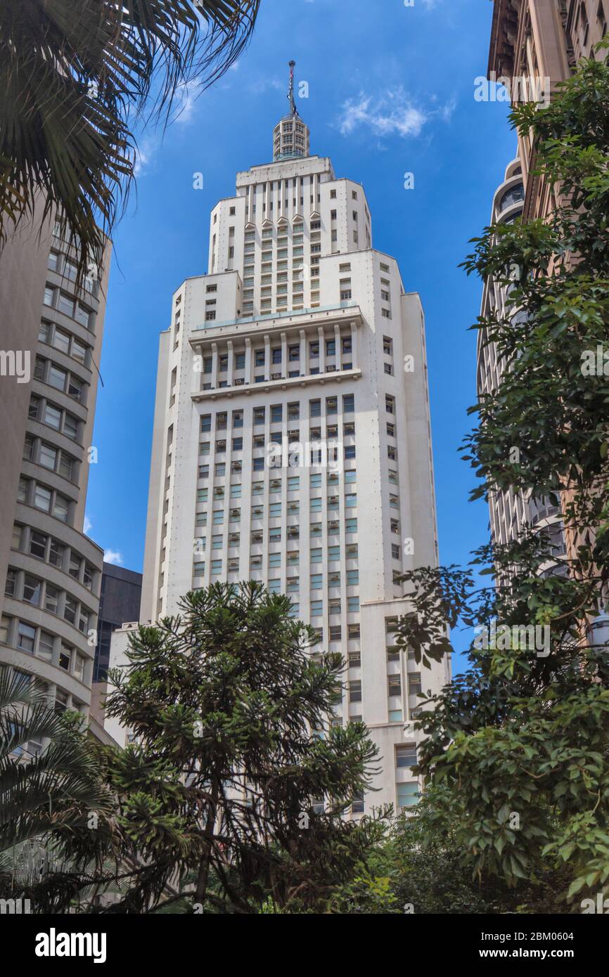 Altino Arantes Building, 1947, Sao Paulo, Brésil Banque D'Images