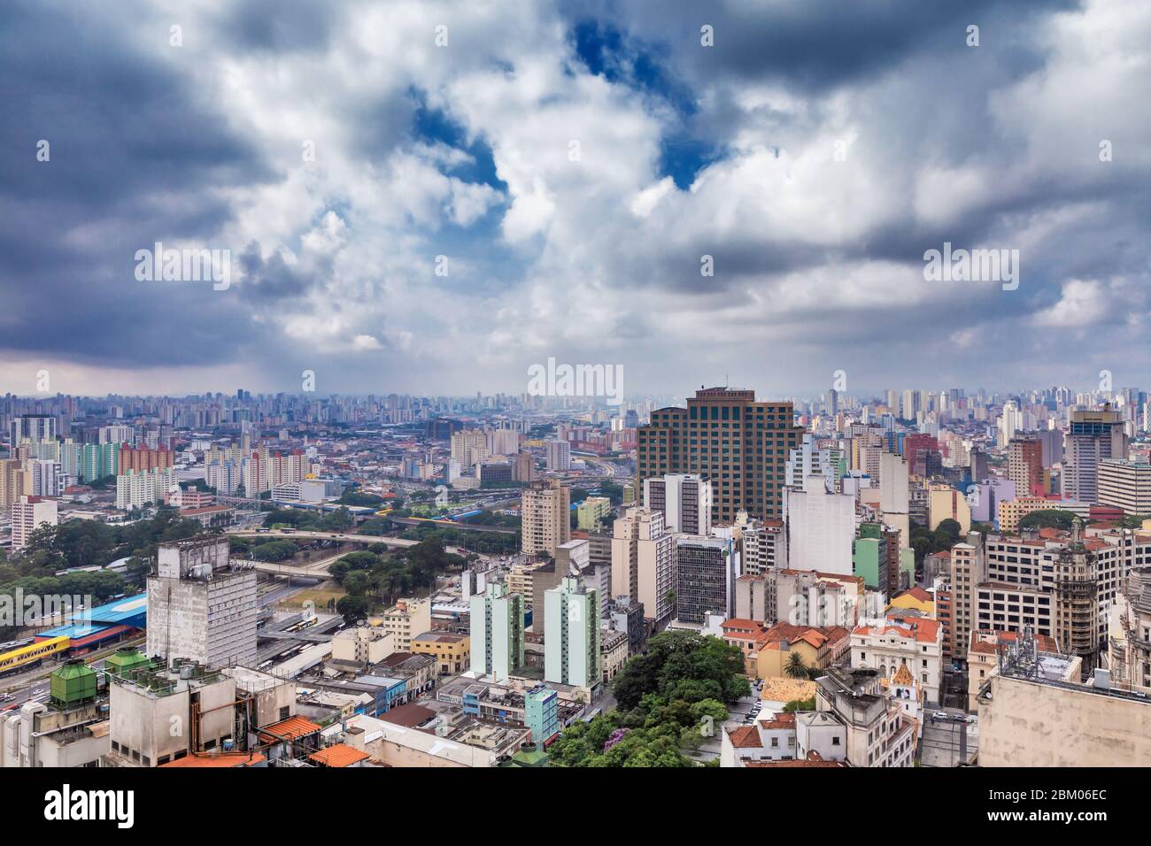 CityScape, Sao Paulo, Brésil Banque D'Images