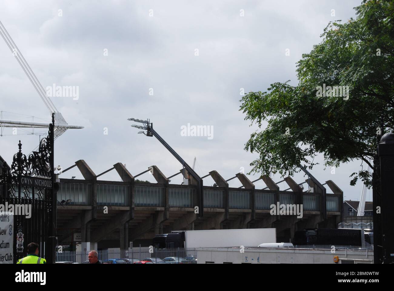 Millennium Stadium Principauté Stadium, Westgate Street, Cardiff, pays de Galles CF10 1JA par Bligh Lobb Sports Architecture HOK 2000 Banque D'Images