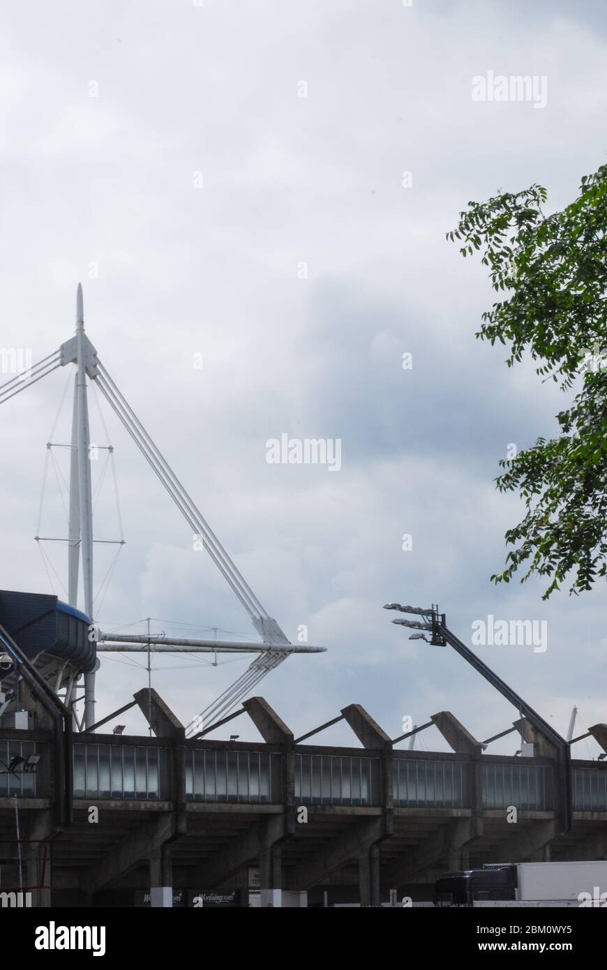 Millennium Stadium Principauté Stadium, Westgate Street, Cardiff, pays de Galles CF10 1JA par Bligh Lobb Sports Architecture HOK 2000 Banque D'Images