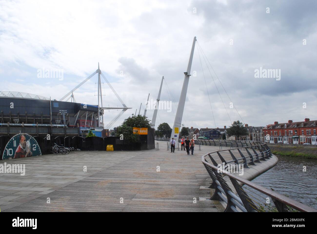 Millennium Stadium Principauté Stadium, Westgate Street, Cardiff, pays de Galles CF10 1JA par Bligh Lobb Sports Architecture HOK 2000 Banque D'Images