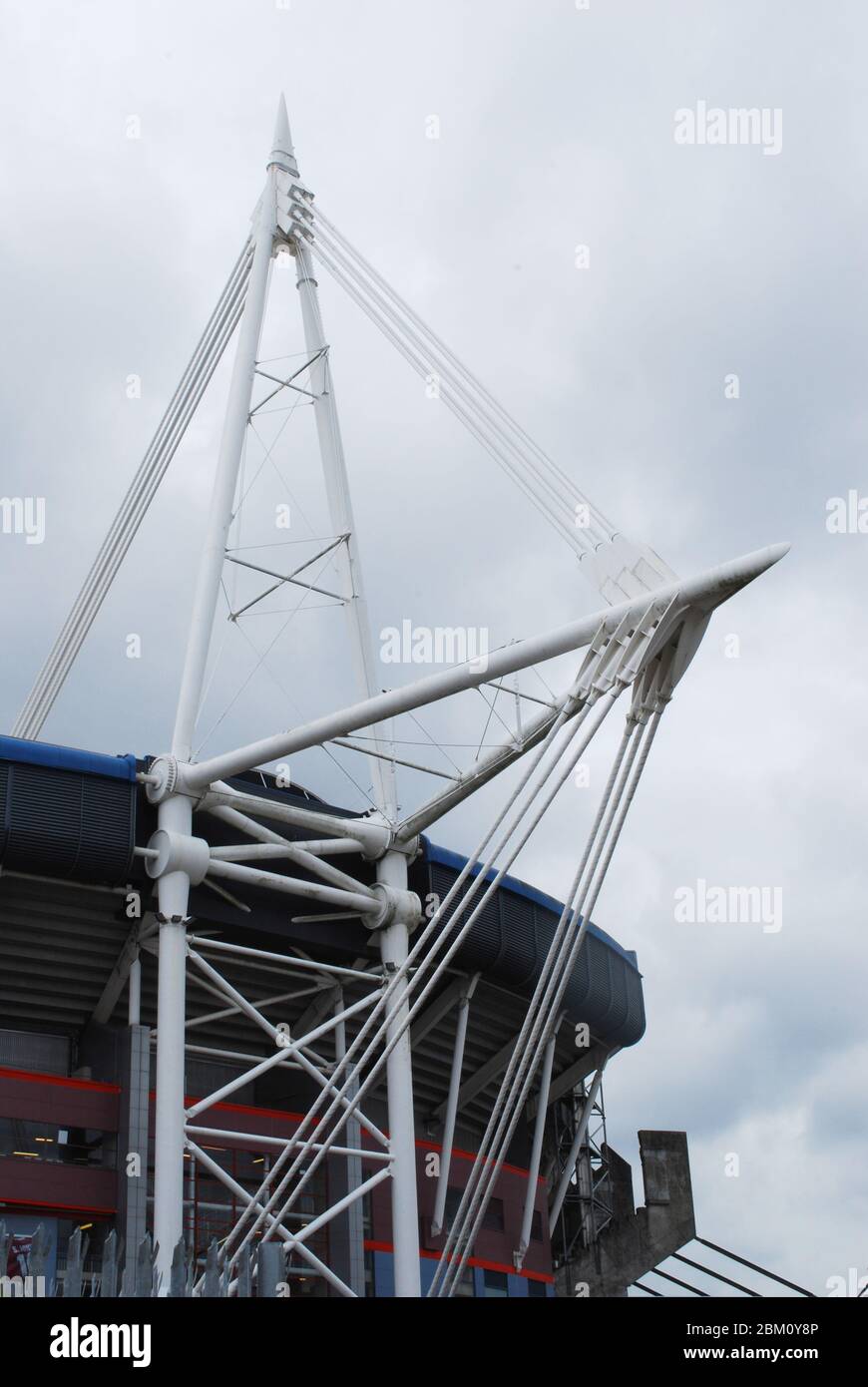 Millennium Stadium Principauté Stadium, Westgate Street, Cardiff, pays de Galles CF10 1JA par Bligh Lobb Sports Architecture HOK 2000 Banque D'Images