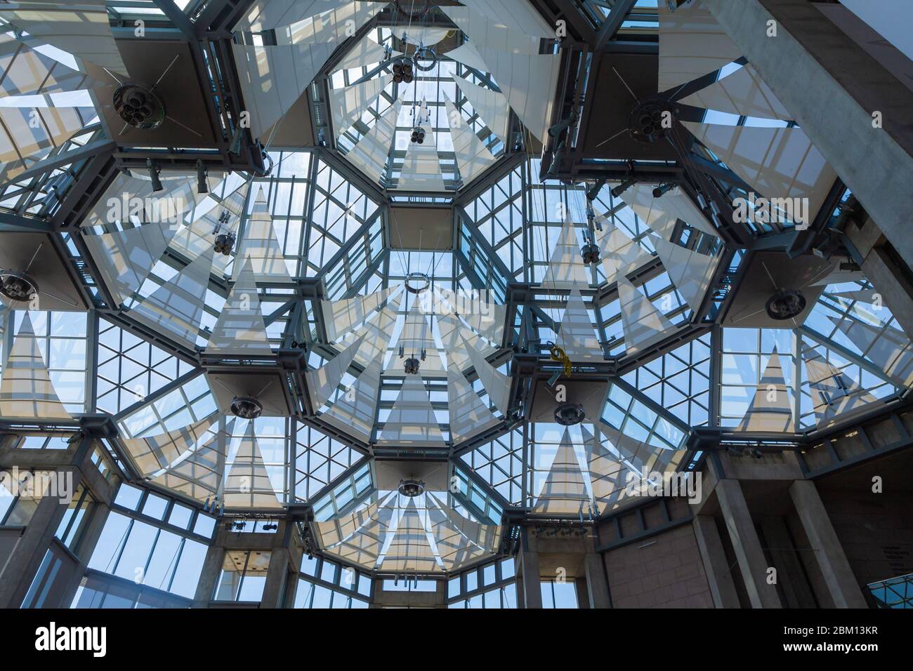 Musée des beaux-arts du Canada, 1988, Moshe Safdie, Ottawa (Ontario), Canada Banque D'Images