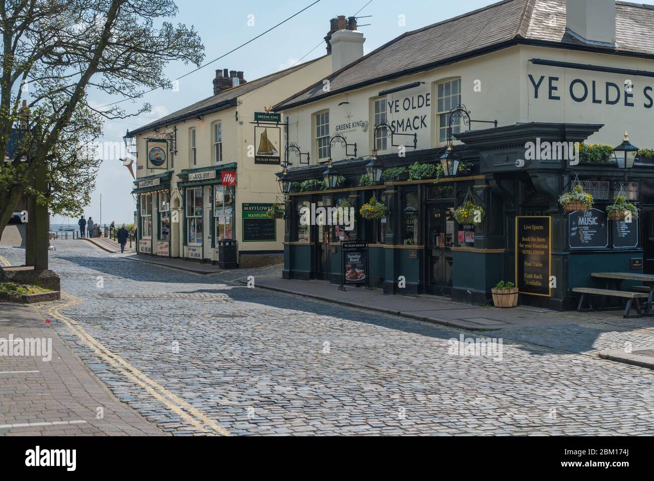 YE Olde Smack public House Leigh-on-Sea Essex Royaume-Uni. Avril 2019 Banque D'Images