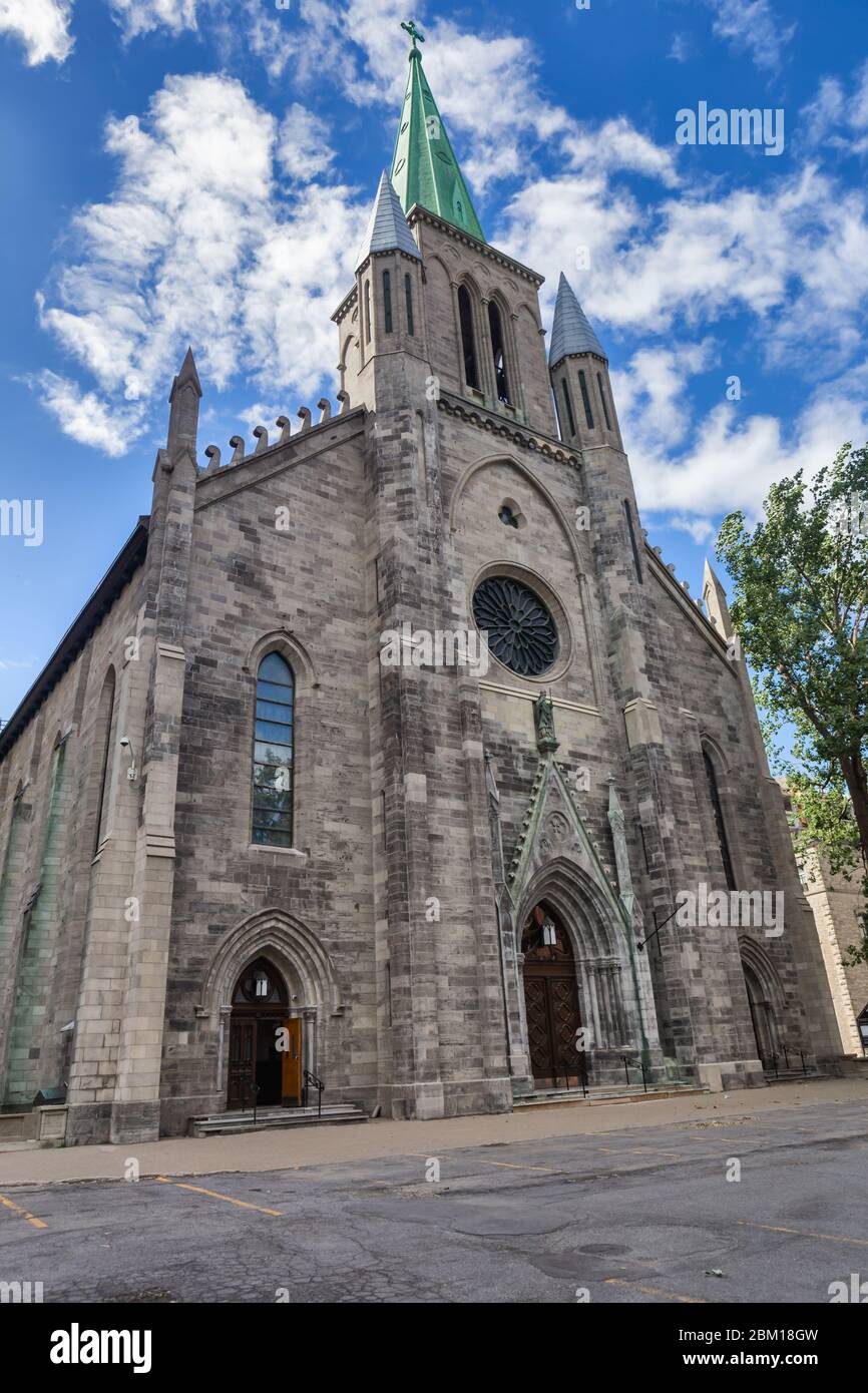 Église Saint-Patrick, 1847, Montréal, Québec, Canada Banque D'Images