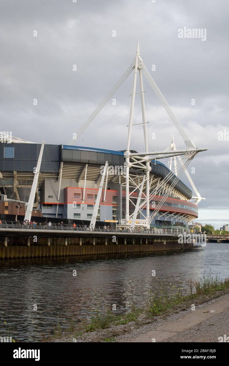 Millennium Stadium Principauté Stadium, Westgate Street, Cardiff, pays de Galles CF10 1JA par Bligh Lobb Sports Architecture HOK 2000 Banque D'Images