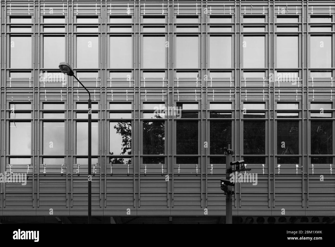 Architecture moderne couleur coloré ludique brillant vid vivitrifié Bardage Central Saint Giles, 1–13 St Giles High Street, Londres WC2H 8AB Renzo Piano Banque D'Images