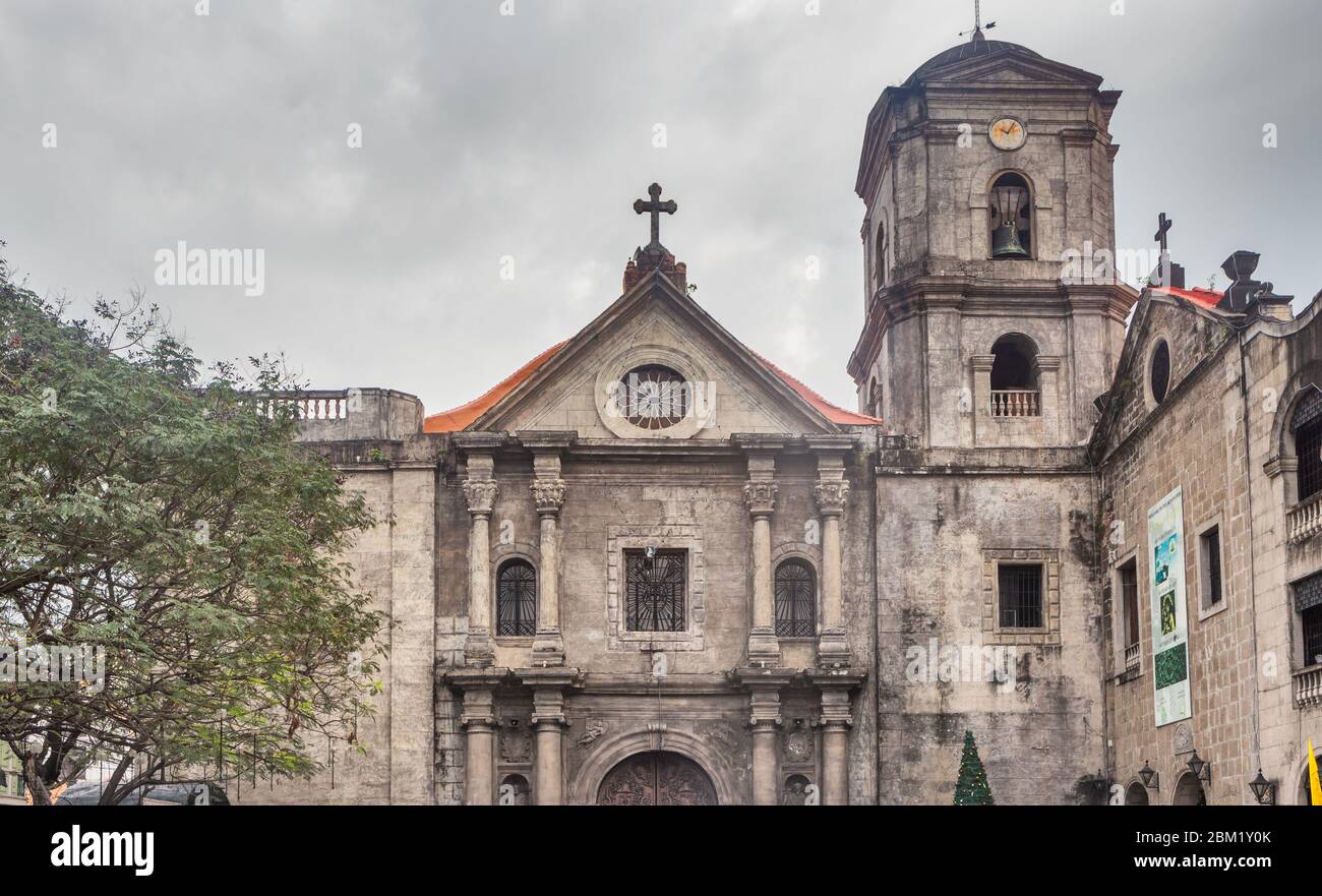 Église Saint-Agustin, 1607, Manille, Philippines Banque D'Images