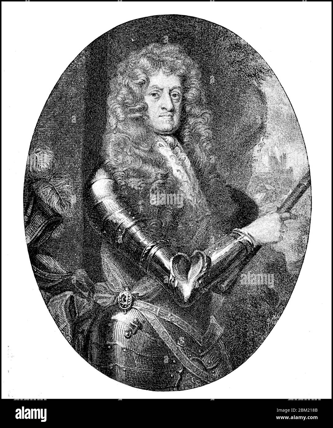 James Butler, 1er duc d'Ormonde, 19 octobre 1610 - 21 juillet 1688, était un homme d'État et un soldat anglo-irlandais. Il est devenu connu où il a commandé par son implication dans la Confédération irlandaise 1640, les troupes royales britanniques en Irlande / James Butler, 1. Duc d'Ormonde, 19. Oktober 1610 - 21. Juli 1688, guerre dans anglo-Irischer Staatsmann und Soldat. Er wurde bekannt durch seine Verwicklung in die Irischen Konföderationskriege der 1640er Jahre, in denen er die englischen königlichen Truppen in Irland kommandierte, Historisch, historique, numérique reproduction améliorée d'un original du 19 Banque D'Images