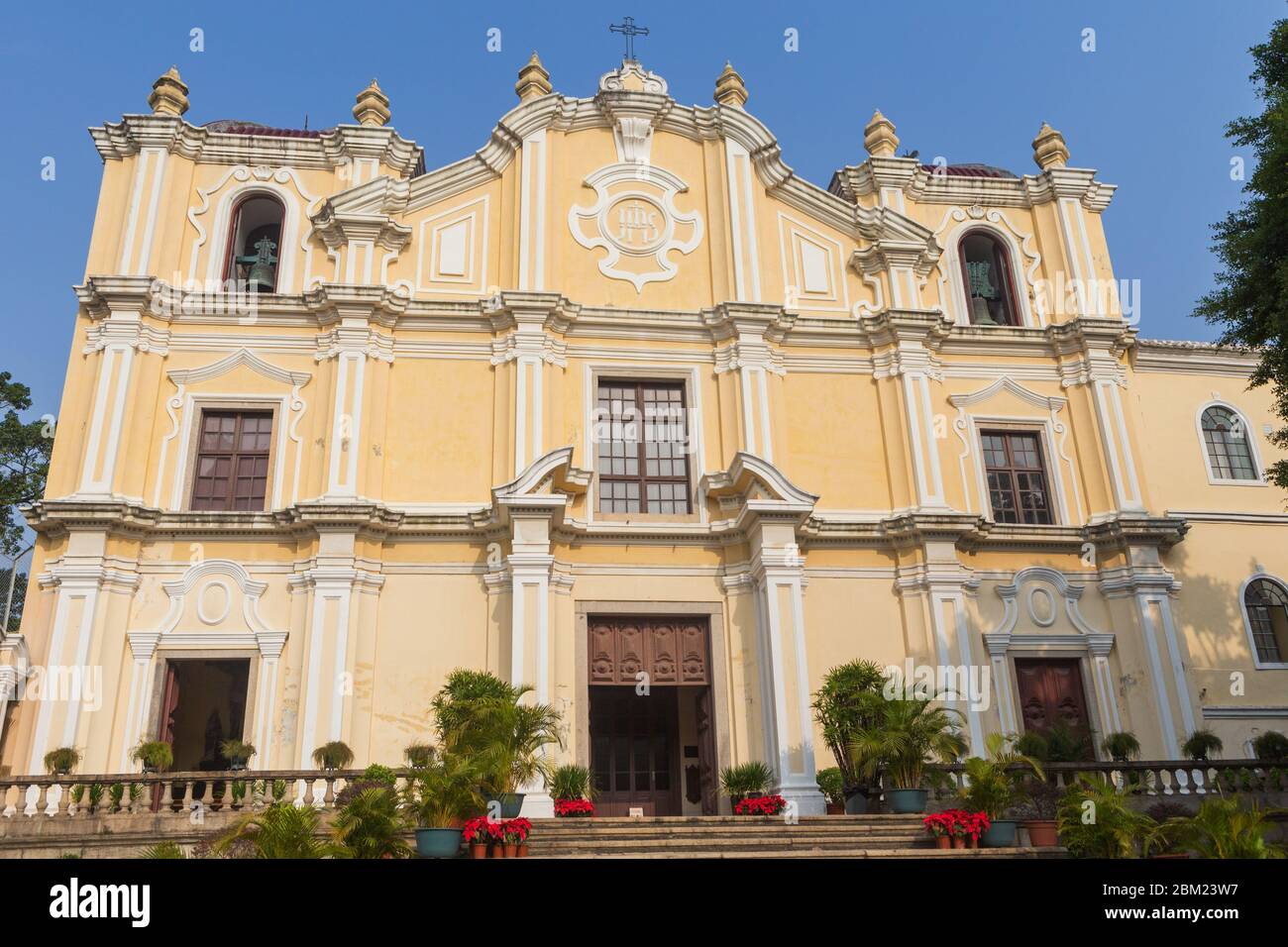 Église Jesuite de Sao José, 1758, Macao, Chine Banque D'Images