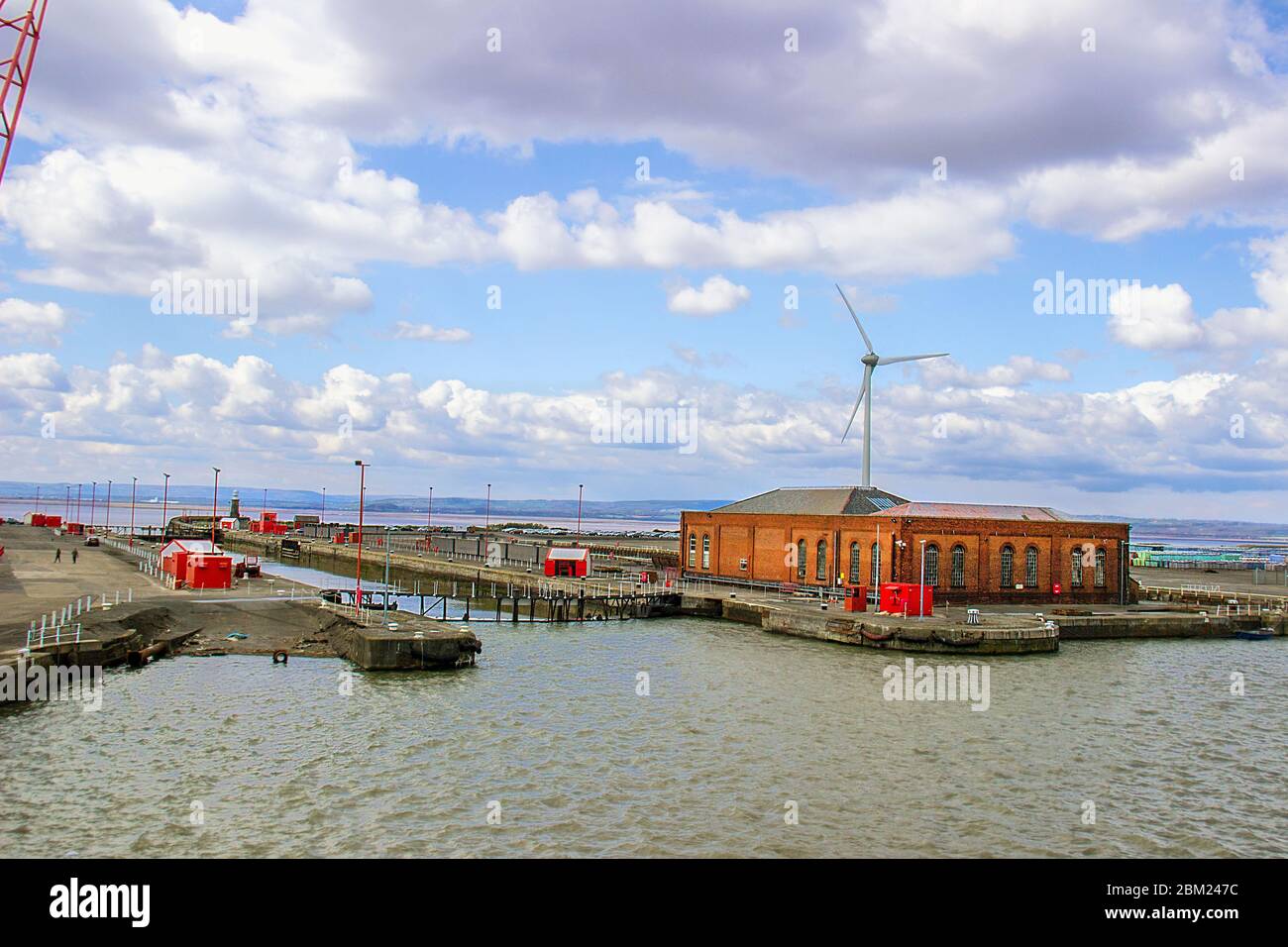 avonmouth,port,verrou,avonmouth port lock,uk ports,avonmouth chantier de ferraille,avonmouth recyclage des ordures,ferraille Banque D'Images