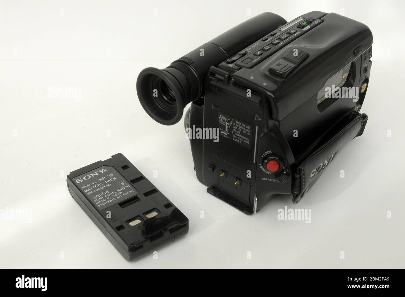 Caméscope Handycam ® Sony, années 1990 Photo Stock - Alamy