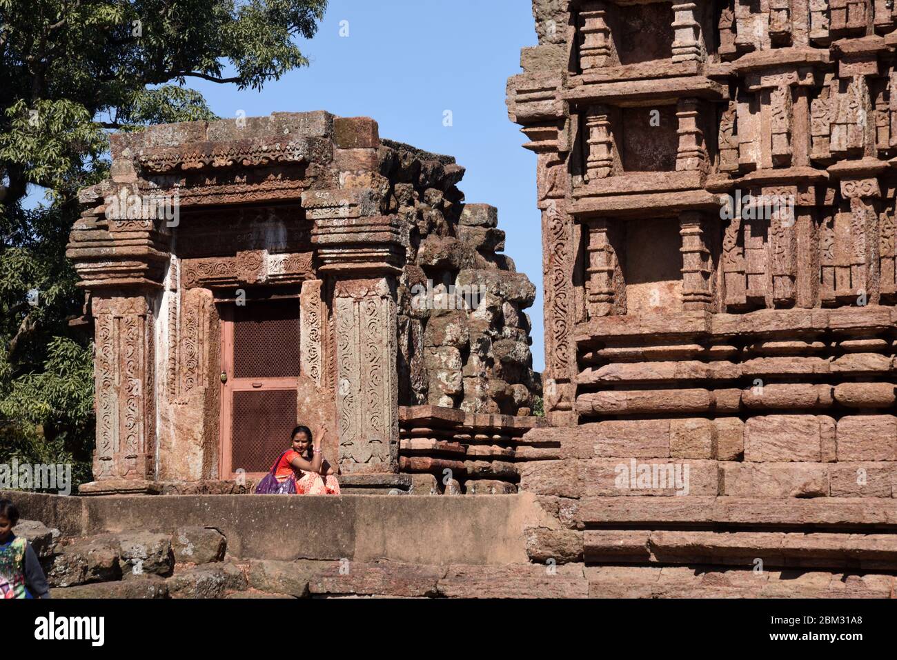 Temples anciens de Kalachuri période Amarkantak, Madhya Pradesh (MP) Banque D'Images