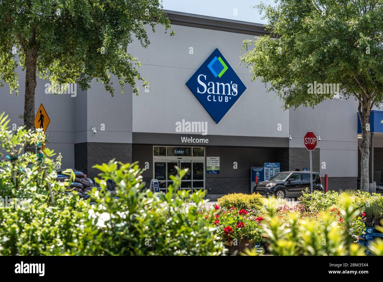 Magasin sam's Club à Snellville (Metro Atlanta), Géorgie. (ÉTATS-UNIS) Banque D'Images