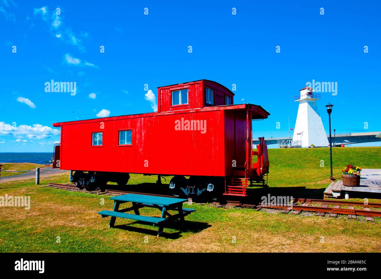 Rail Marine Park - Prince Edward Island - Canada Banque D'Images