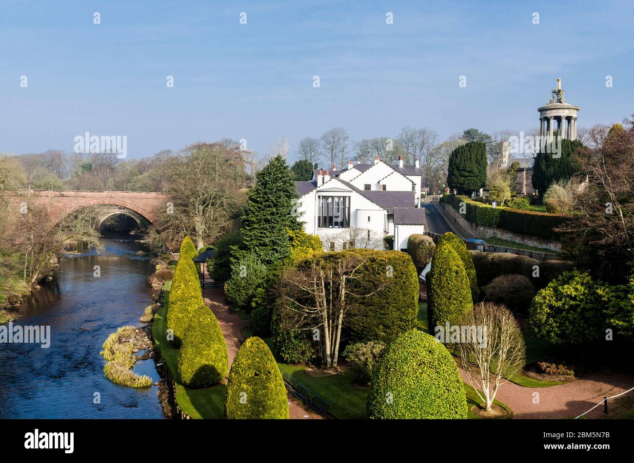 brig o doon et burns memorial, alloway, ayrshire Banque D'Images