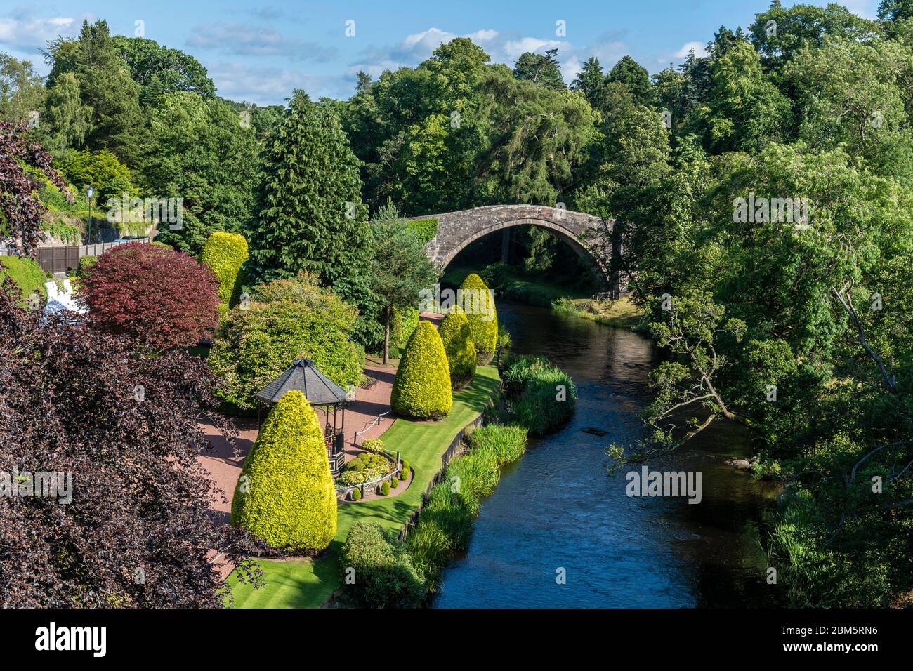 brig o doon et burns memorial, alloway, ayrshire Banque D'Images