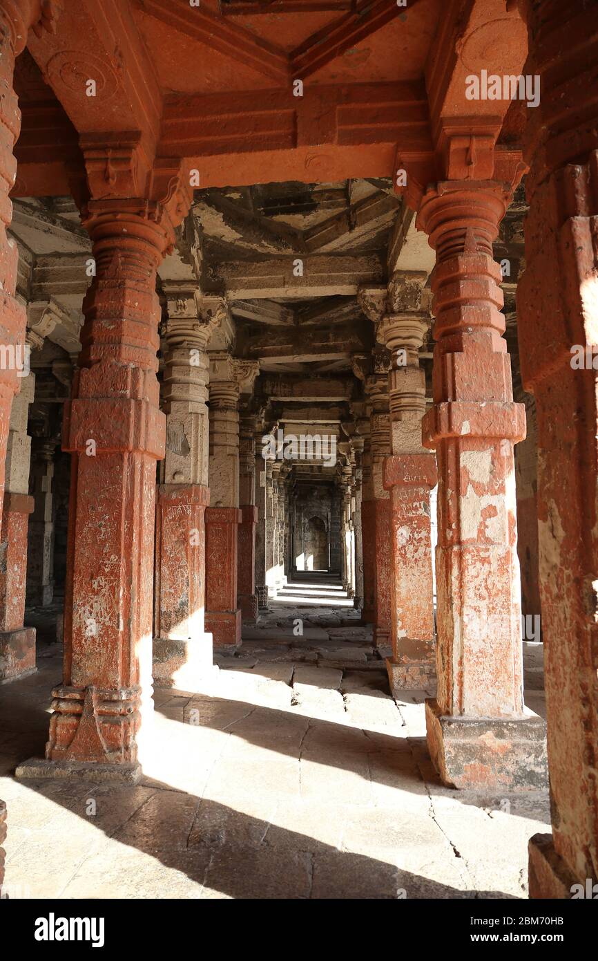 Fort de Daulatabad en Inde Banque D'Images