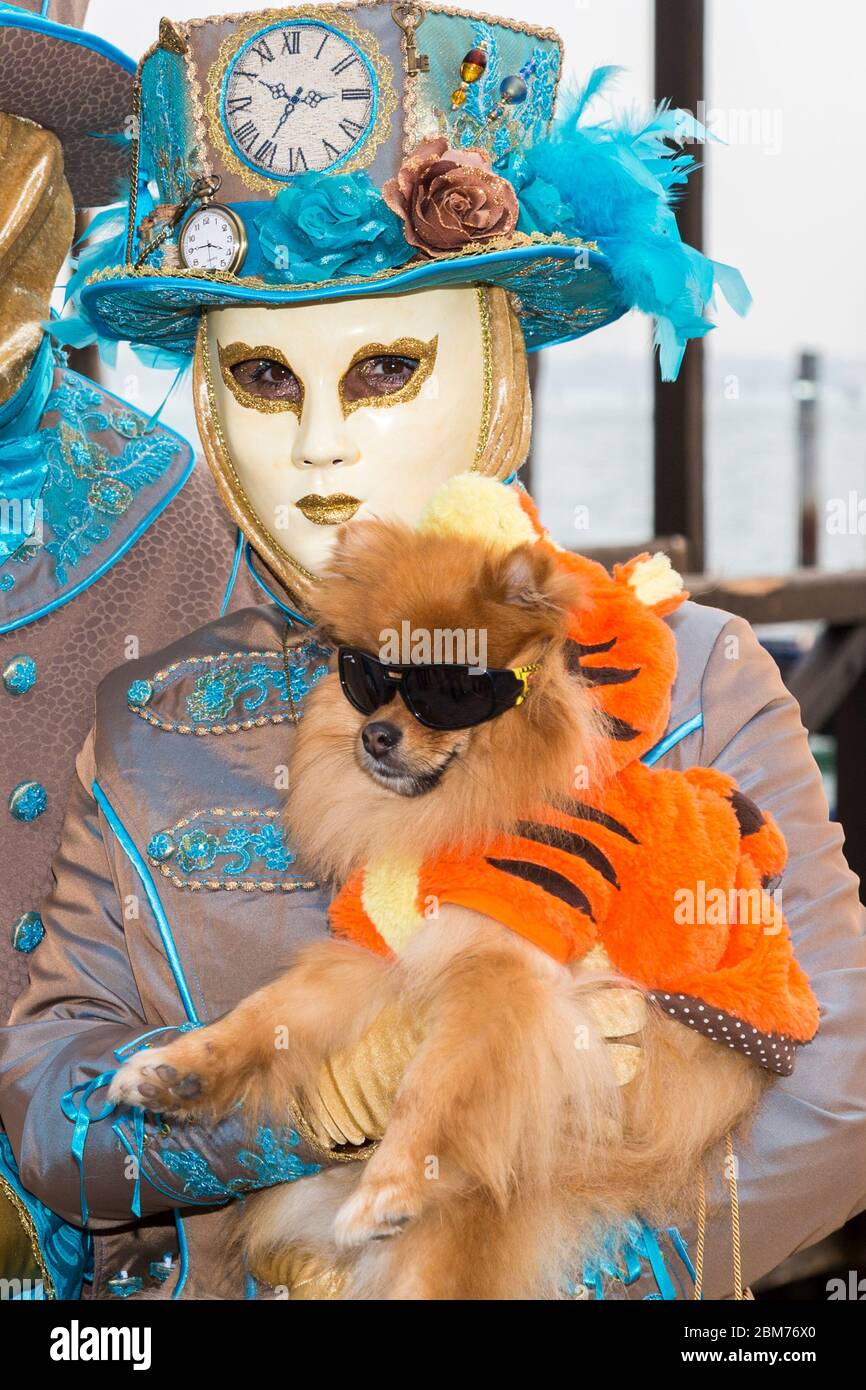 Karneval À Venedig, Venedig, Venetien, Italie Banque D'Images