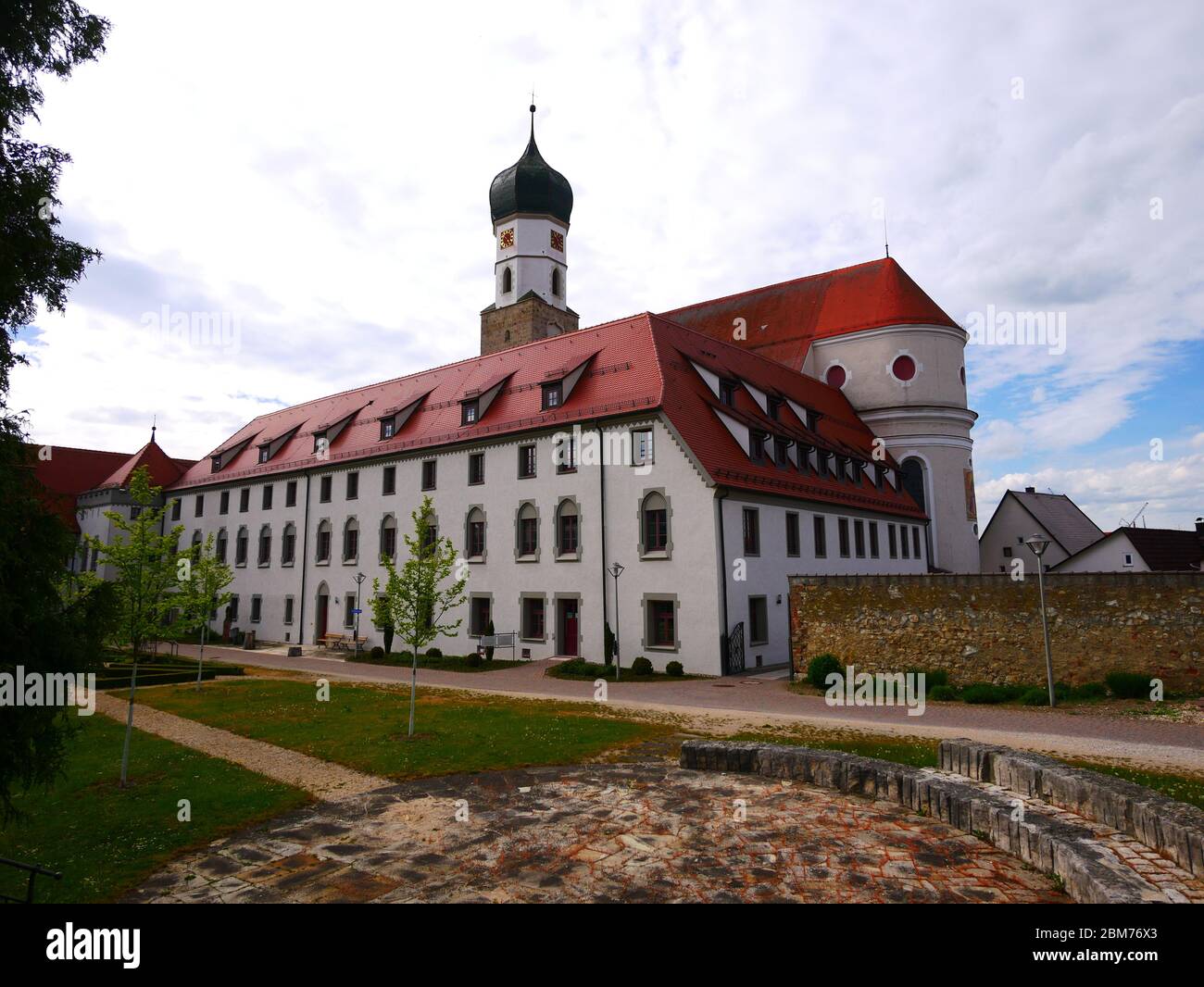Ehingen, Allemagne: Monastère franiskaner Banque D'Images