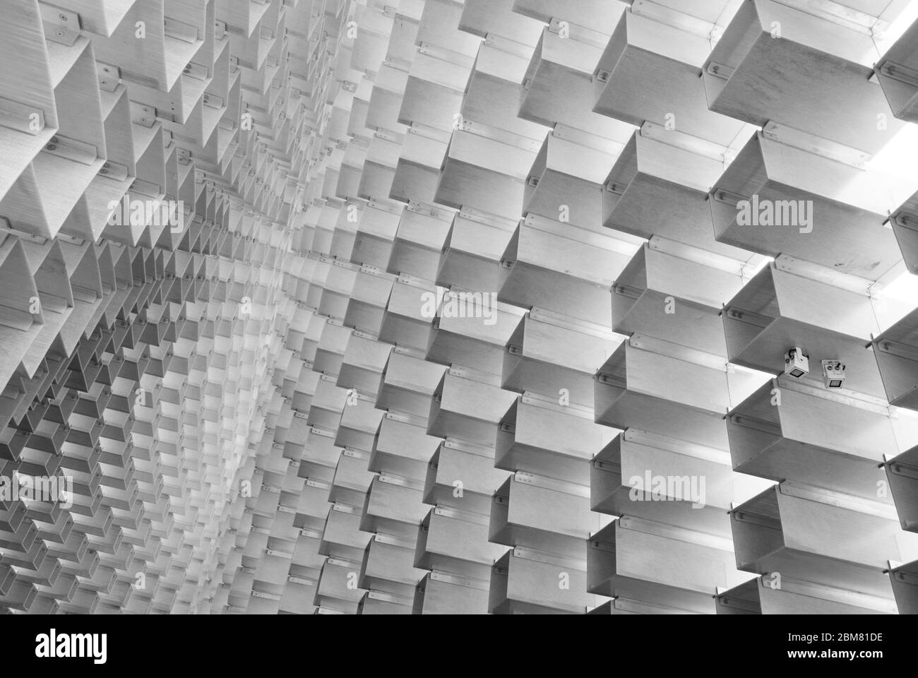 Pavillon d'été Galeries Serpentine Pavillon Serpentine 2016, Kensington Gardens, Londres, W2 3XA par LE GROUPE BIG Bjarke Ingels Banque D'Images