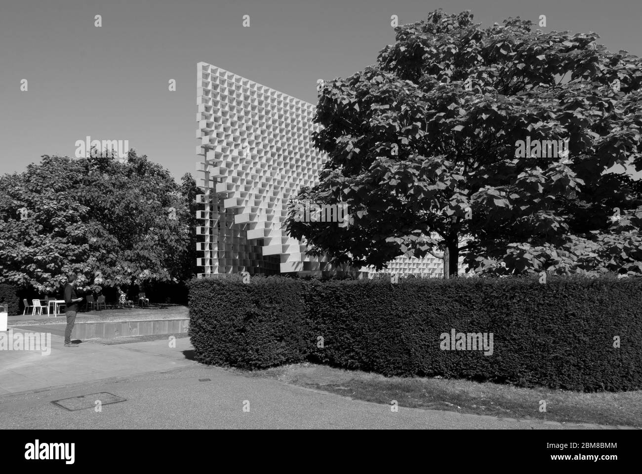 Pavillon d'été Galeries Serpentine Pavillon Serpentine 2016, Kensington Gardens, Londres, W2 3XA par LE GROUPE BIG Bjarke Ingels Banque D'Images