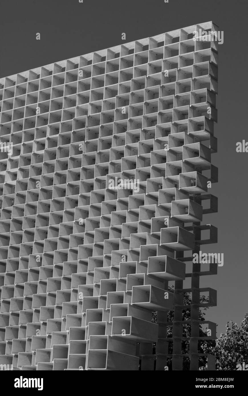 Pavillon d'été Galeries Serpentine Pavillon Serpentine 2016, Kensington Gardens, Londres, W2 3XA par LE GROUPE BIG Bjarke Ingels Banque D'Images