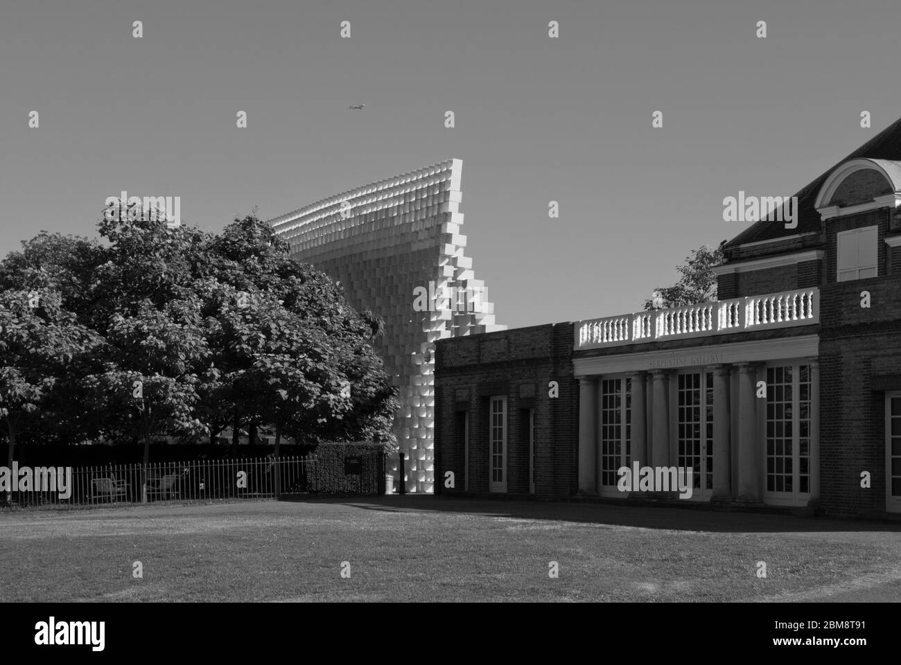 Pavillon d'été Galeries Serpentine Pavillon Serpentine 2016, Kensington Gardens, Londres, W2 3XA par LE GROUPE BIG Bjarke Ingels Banque D'Images