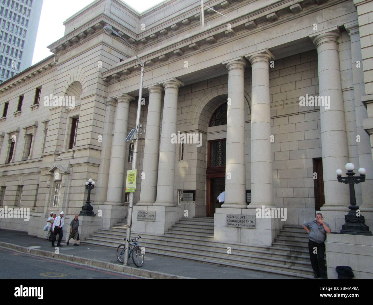 Court de Western Cape High court - Cape Town Banque D'Images