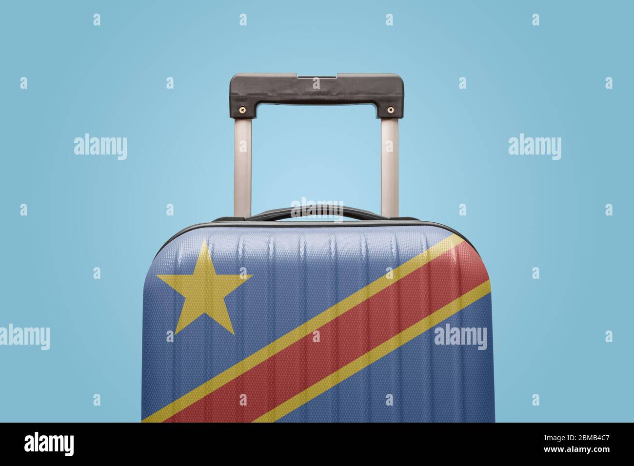 Valise avec la République démocratique du Congo conception de drapeau  Voyage Afrique concept Photo Stock - Alamy