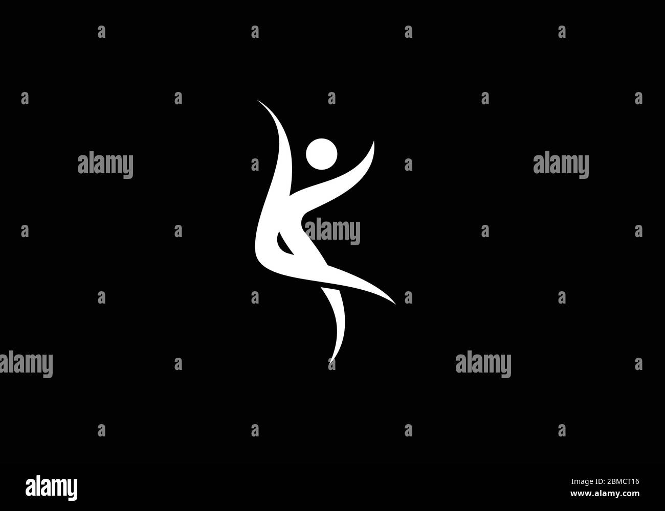 Modèle de logo connecter les personnes, logo de réseau social personnes Illustration de Vecteur