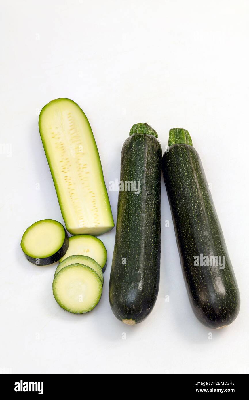 Zucchini, par James D Coppinger/Dembinsky photo Assoc Banque D'Images