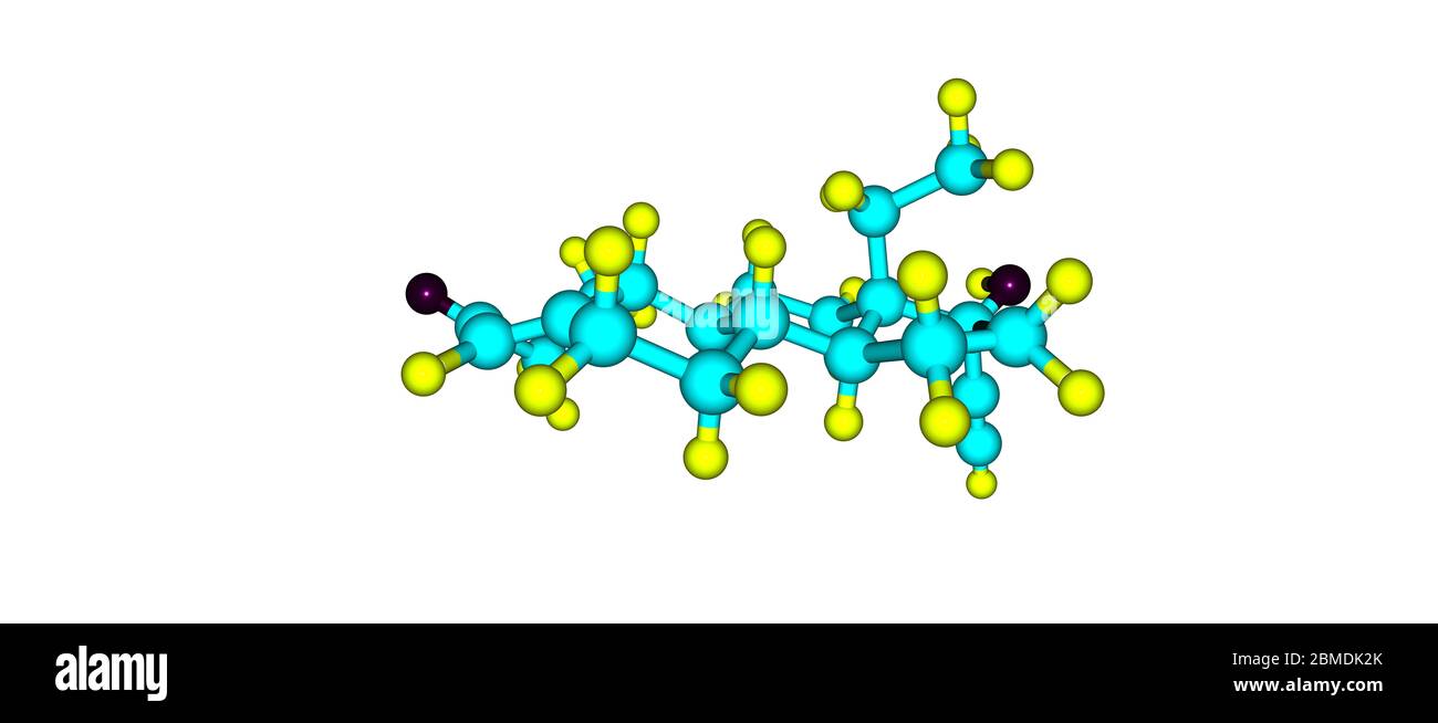 Le lévonorgestrel est un médicament hormonal qui est utilisé dans un certain nombre de méthodes de contrôle des naissances. Sous forme de pilule, il est utile dans les 120 heures comme urgence b Banque D'Images