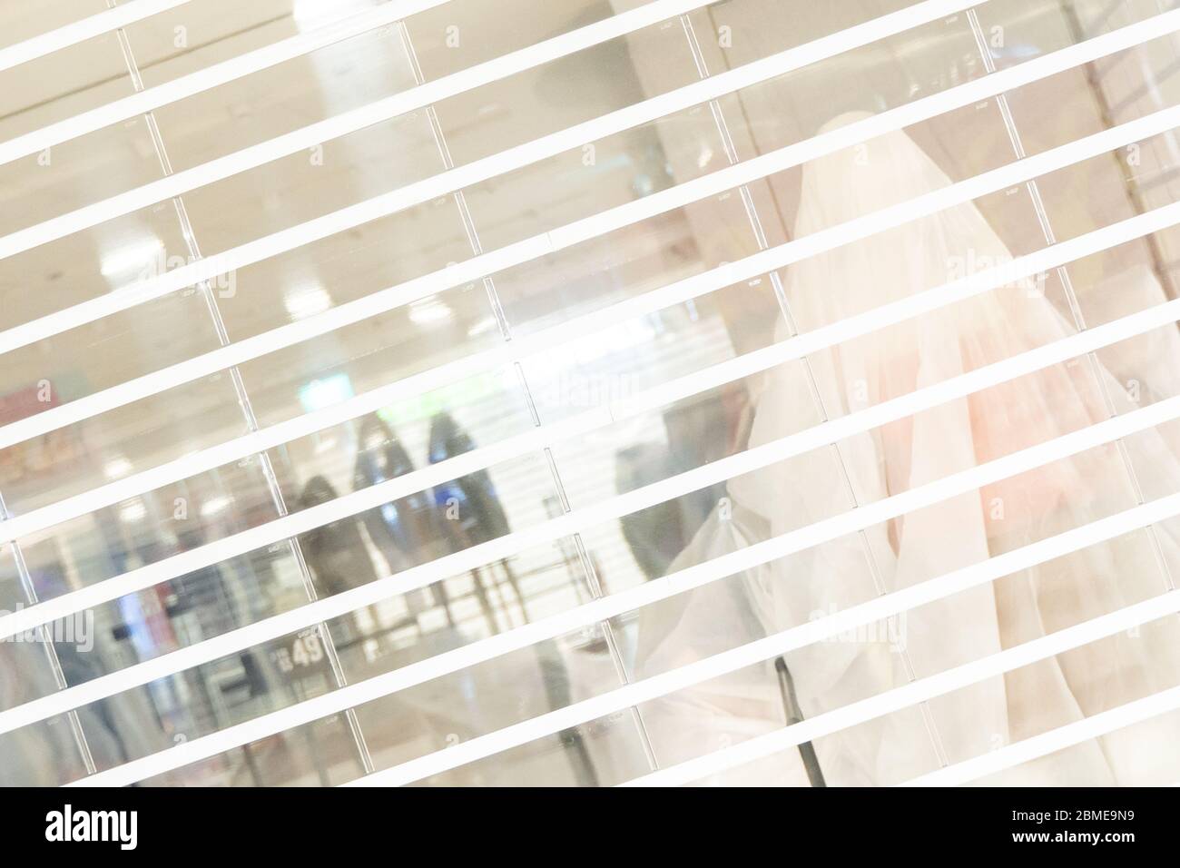 le mannequin s'est enroulé pendant l'arrêt du disjoncteur de singapour Banque D'Images