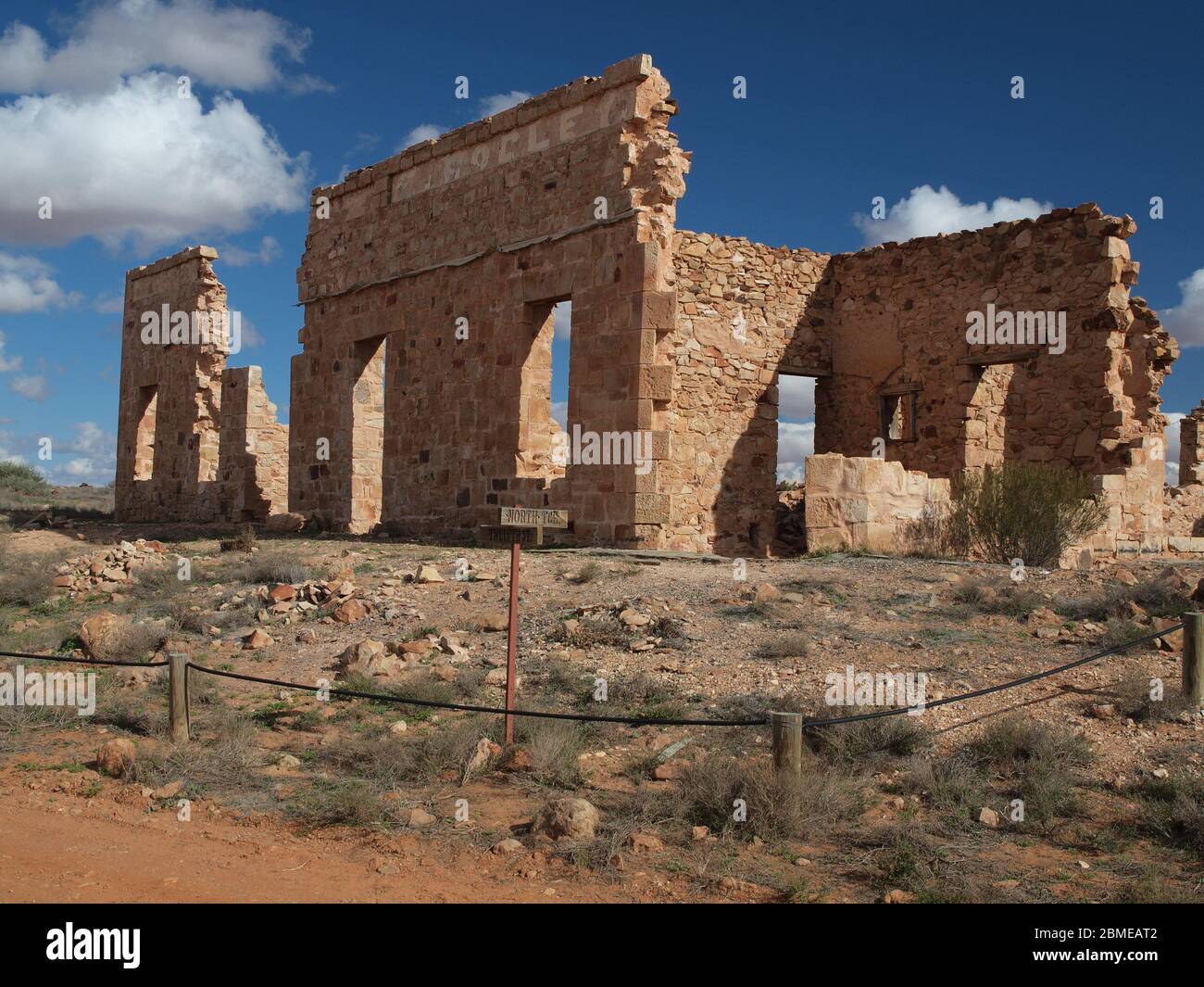 Ruines du canton de Farina Banque D'Images