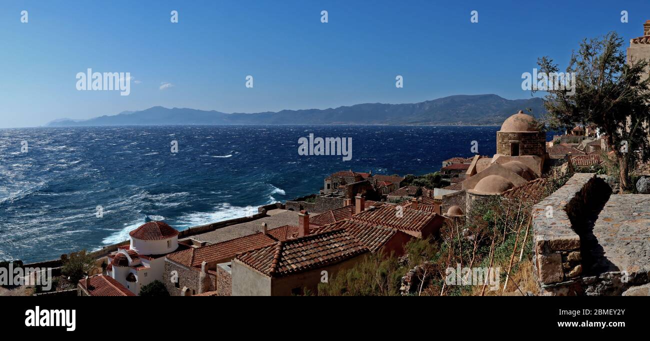 Monemvasia, Grèce Banque D'Images