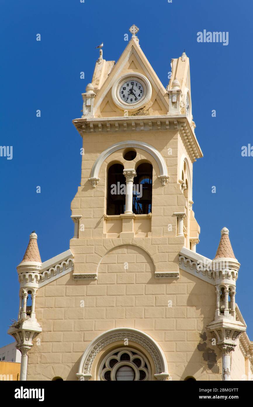 Eglise du Sacré coeur sur la Plaza M. Pelayo, Melilla, Maroc espagnol, Espagne Banque D'Images